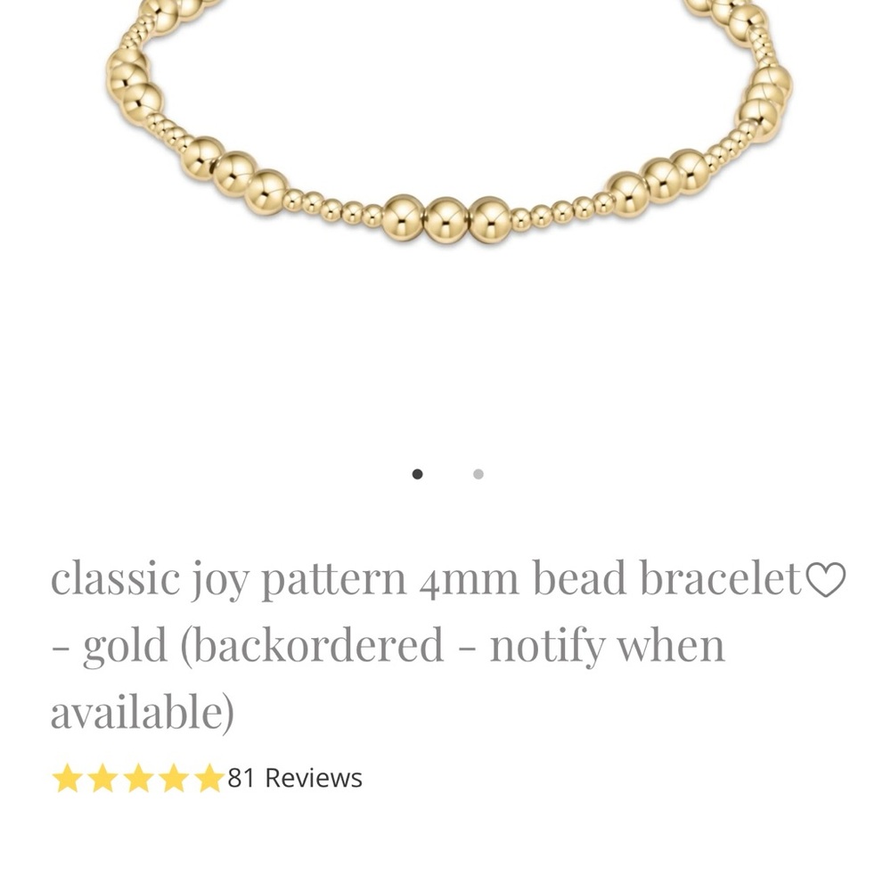 Elegant Gold Bead Bracelet
